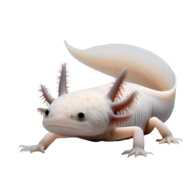 Ajolote Transparente